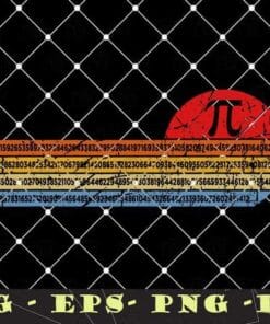 Vintage Pi Day, 3.14, Funny Math ,Teacher, Student, Geek Layered Svg Eps Png Dxf