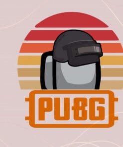 Vintage Pubg Among Us, Pubg, Among Us, Trending Game, Imposter, Among Us Lovers, Layered Svg Eps Png Dxf