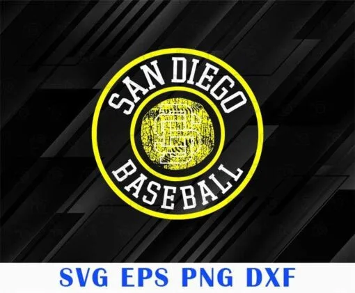 Vintage San Diego Baseball, SD Badge Game Day, Padre Gift, Baseball Lovers, Baseball Team,