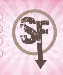Vintage SF, Face Of Sally Sanity's Fall Larry Gift, Sally Face Sanny Face, game, Layered SVG, DXF, PNG, EPS