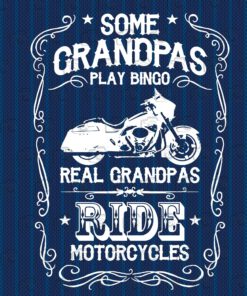 Vintage Some Grandpas Play Bingo Read Grandpas Ride Motocycles ,Motocycle , Biker , Gift For Men DIgital Layered Svg, Svg Eps Png Dxf