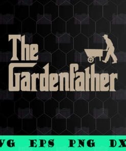 Vintage The Garden Father, Best Gardening Father Gifts, The Garden Father, Love Gardening, Men Gift, Fathers Day,SVG PNG DXF, EPS, PDF