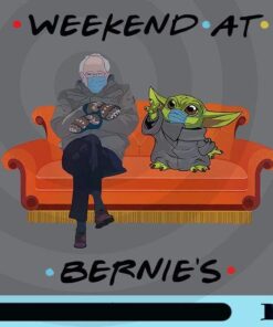 Weekend At Bernie's, Bernie Sanders, Meme Bernie, Baby Yoda, Funny Bernie, Cool Gift for Friend, Customizable Png