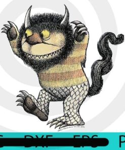 Where the Wild Things Are, Halloween 2021, 2021 Halloween, Halloween, Halloween Theme, Halloween Art, Halloween Gift For Man woman, Customizable PNG