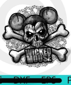 Wicked Mouse, Halloween, Halloween Art, Cute Art, Funny art, scary Art, 2021 halloween, 2021 halloween gift, Mickey, Disney, Halloween, halloween theme, gift for man woman, Customizable PNG