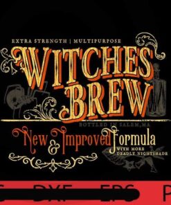 Witches Brew , Halloween art, Happy 2021 Halloween, Halloween Theme, funny Halloween Gift, Customizable PNG