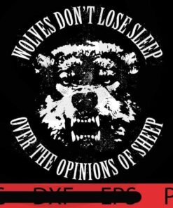 Wolves Don't Lose sleep, Halloween art, Happy 2021 Halloween, Halloween Theme, funny Halloween Gift, Customizable PNG