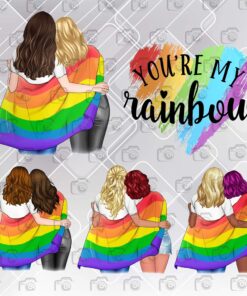 You Are My Rainbown,Rainbown Png ,LGBT Png Download 5png/zip