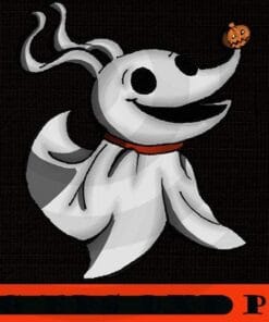 Zero, The Nightmare Before Christmas, Disney Scary Halloween , happy Halloween 2021, Customizable PNG